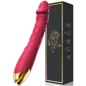 Dildo Vibrator for Women, Clitoral and G-spot Stimulation