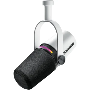 Unlock Pro Sound: Shure MV7+ Mic with DSP, LED Touch & OBS Cert